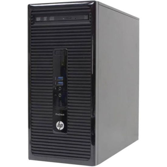 PC DE BUREAU DESKTOP HP RP5810 Pentium G3420 8Go 120Go SSD HD W10