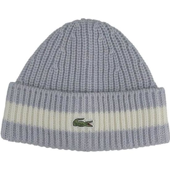 Bonnet lacoste gris chiné online