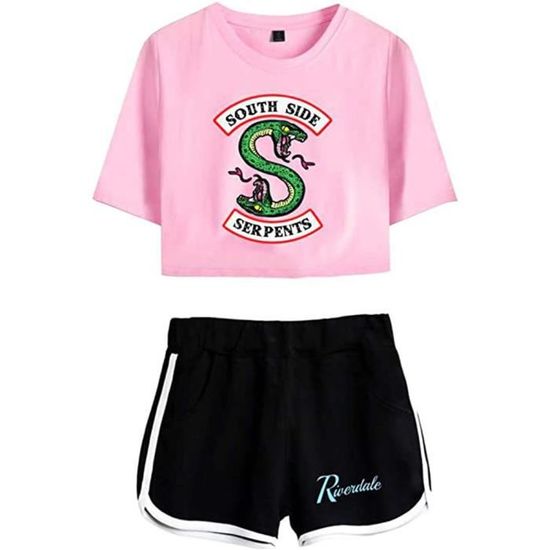 Minetom Riverdale Ensembles Shorts et Haut Fille South Side