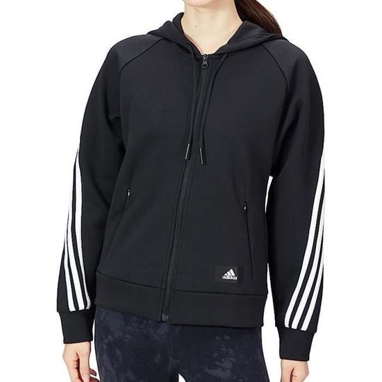 Sweat zippé adidas top femme
