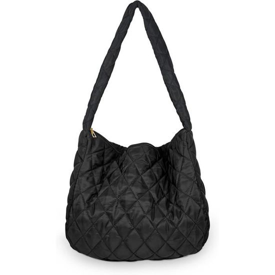 Grand Sac Week-end DSW En Nylon - Noir Et Bronze - Compartiment Chaussures - Neuf