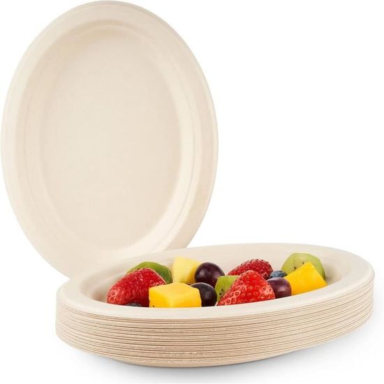 Packs De Faveurs De Fête écologiques Biodégradables - 50 Unités - Pour Mariage, événement éco-responsable