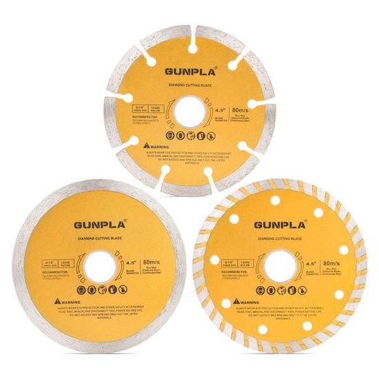 Gunpla 32 Pièces Mini Disques Diamant Tronçonner 16-60 Mm + 4 Mandrins – Lames Diamantées Pour Dremel, Verre, Pierre, Métal