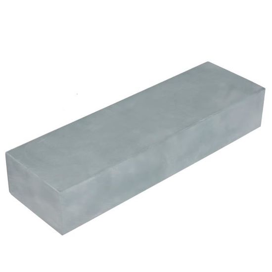 Pierre à Aiguiser AERZETIX C53958 Double Face 200x50x25mm - Outil Affûtage Couteaux Gris