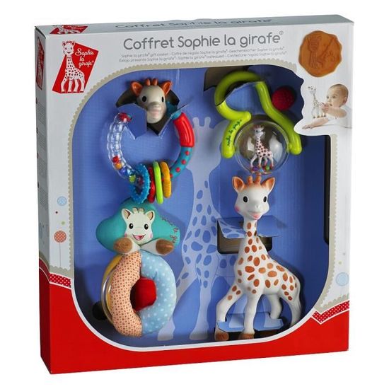 Coffret de naissance Sophie la Girafe : Sophisticated grand modèle version  1 Vulli en multicolore - Galeries Lafayette