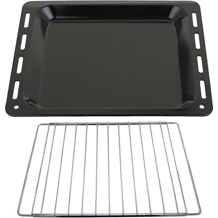SPARES2GO Plat à Rôtir + étagère Réglable Extensible Compatible Avec Four AGA