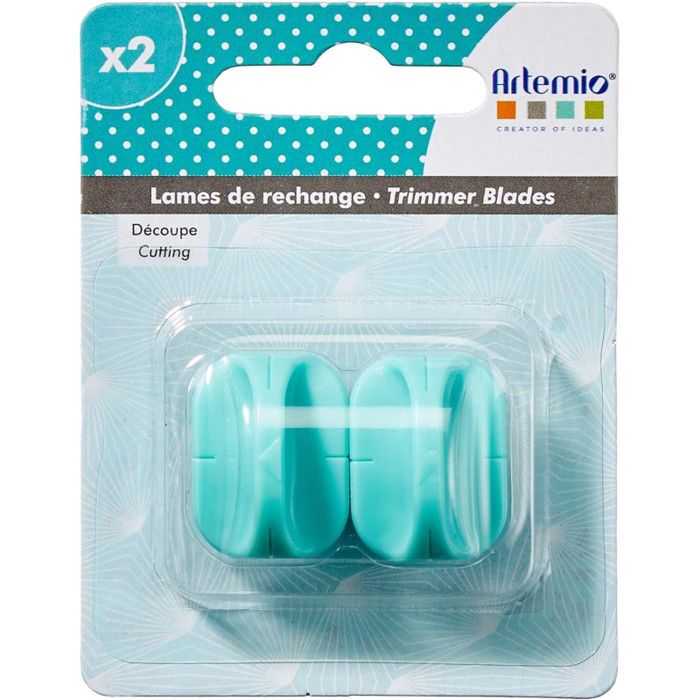 Lame de rechange pour massicot Artemio - Découpe - 2 pcs Lames de remplacement pour massicot :Quantité-nbsp : 2 lamesCompatibles
