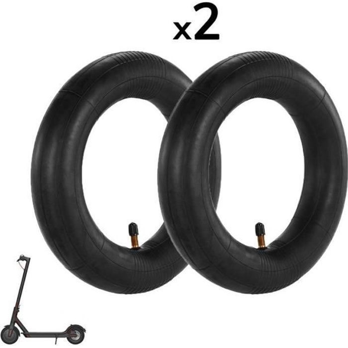 2 Chambres à air Haute Qualité Double épaisseur pour Trotinette Electrique Xiaomi M365 8 1/2x2