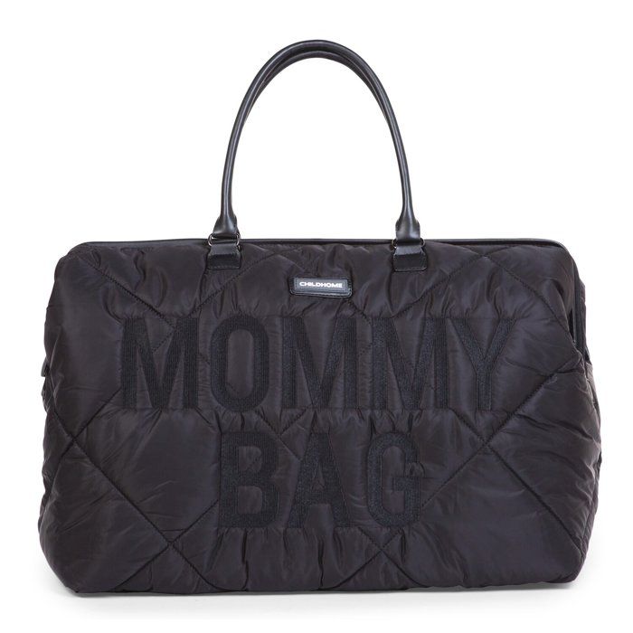 CHILDHOME - Mommy Bag Sac à langer matelassé Noir
