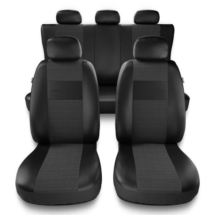 EXL-4 - Housses de sieges universelles compatibles avec AUDI A3 8L 8P 8V (simili cuir) PU0061