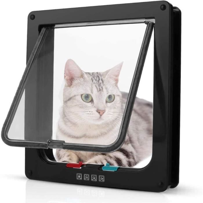 ChatièRe Puces ÉLectronique Chattiere Porte Chat Trappe pour Chien Grande Taille ChatièRe À Puces Trappe pour Chien Sureflap 359