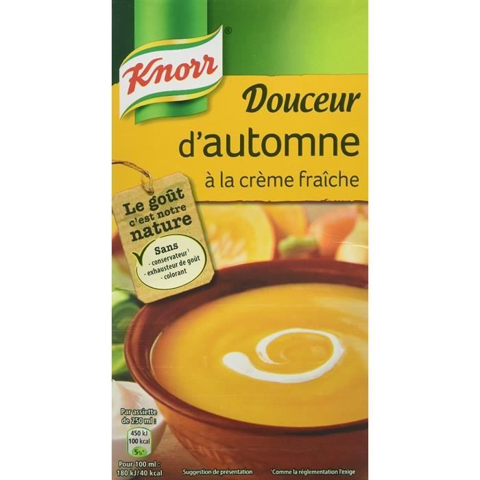 Knorr Soupe Douceur d'Automne à La Crème Fraîche 1 L