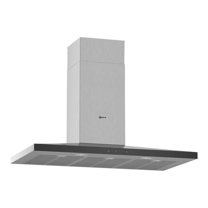 Neff N 50 D95QFM4N0 Hotte hotte décorative largeur : 90 cm profondeur : 50 cm evacuation & recyclage acier inoxydable
