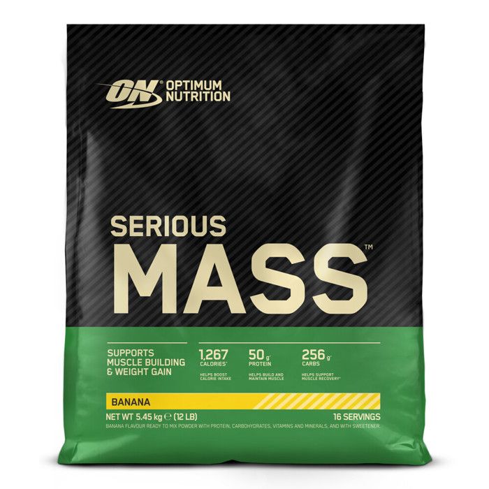 Optimum Nutrition Prise de Poids Serious Mass Banana 5454 g