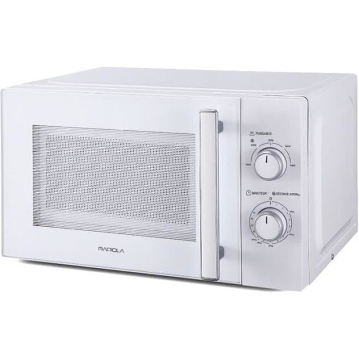 RADIOLA - FOUR MICRO-ONDES 20L / 700W BLANC - RAMW20SMW