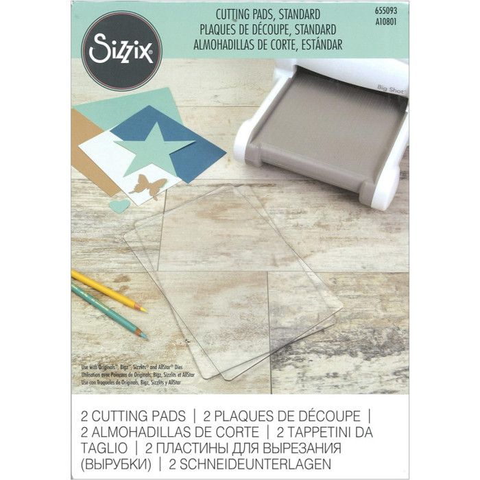 SIZZIX Paire de Plaques de Découpe Big Shot- Standard