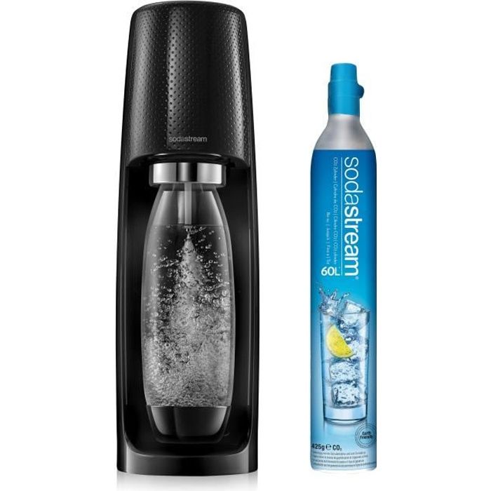SODASTREAM SPIRITNP Machine à gazéifier Spirit - Noire