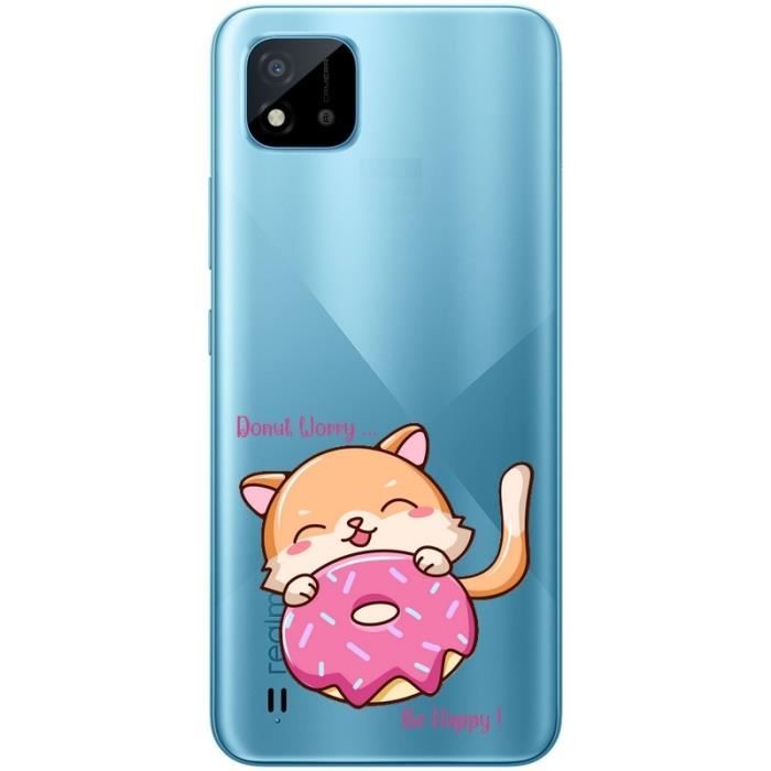 Coque REALME C11 2021 donut chat