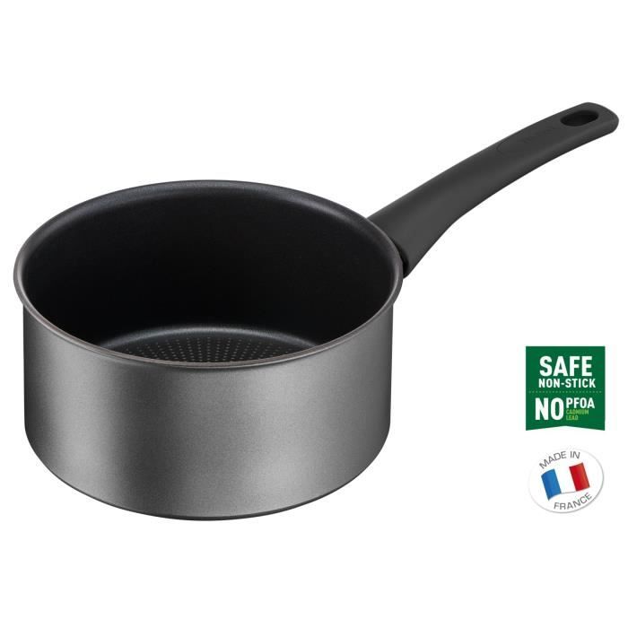 TEFAL G2873002 La Recyclée casserole 20cm, 100% Aluminium recyclé, revêtement anti-adhésif, tous feux dont induction