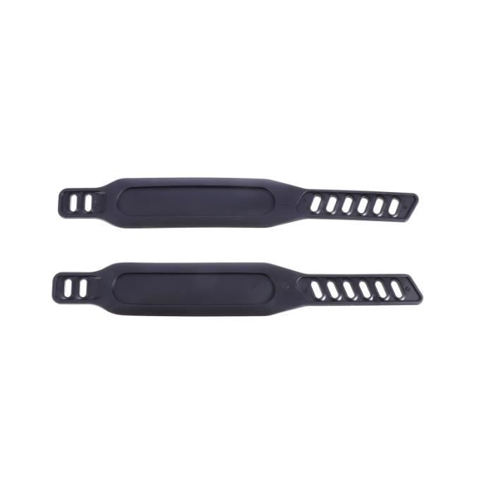 2 pièces vélo fix bandes accessoires de gymnastique sangles de pédale de de de d'exercice pour