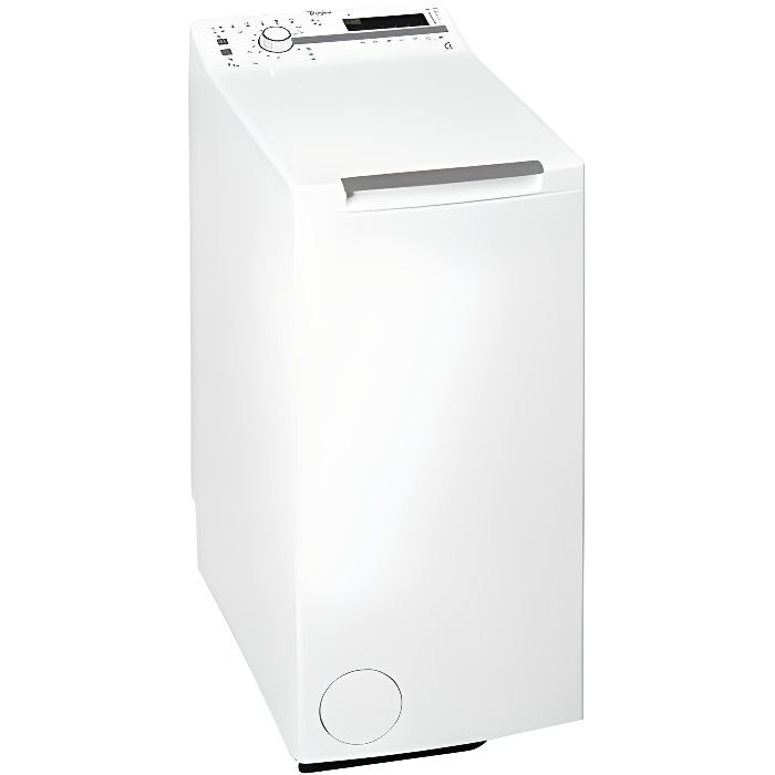 Whirlpool - lave-linge top 40cm 7kg a+++ blanc - tdlr70211