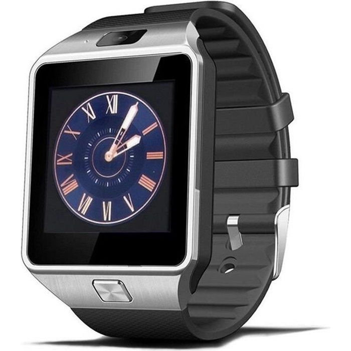 Montre Intelligente WINNES Montre Connectée Femmes Homme Enfant Montre Telephone Smartwatch avec Caméra pour Android iOS
