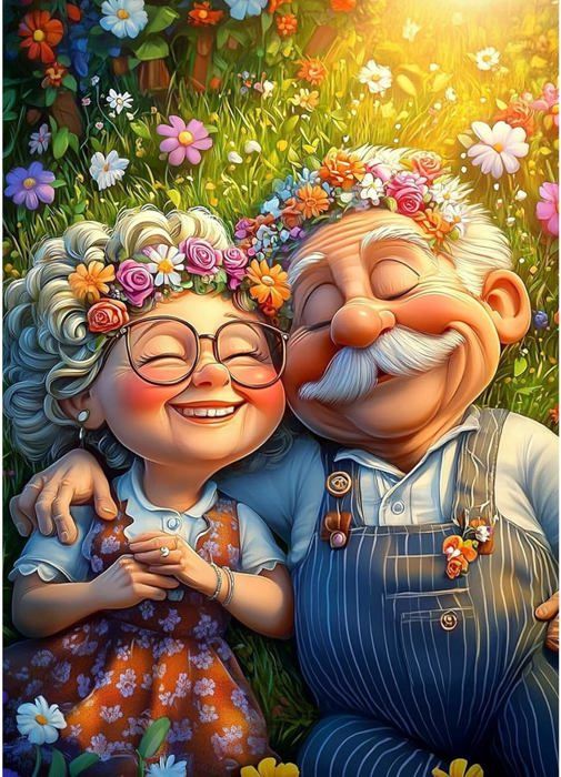 Diamond Painting, Anime Fille Forêt 5D Diamant Painting Canevas