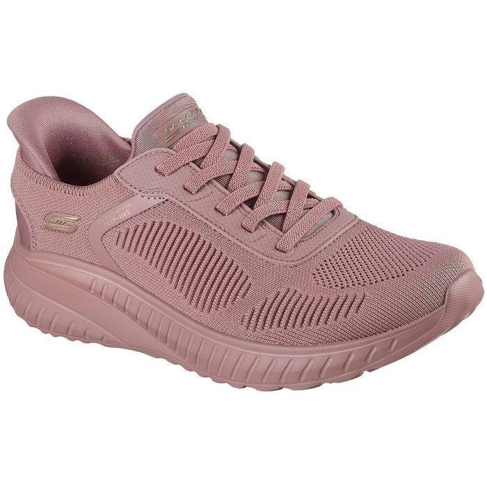 Skechers Baskets Roses Pour Femmes En Polyester