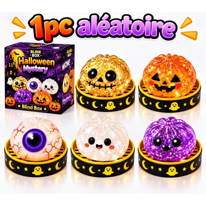 Halloween Mystery - jouet anti stress type SQUISHY - 1PC aleatoire