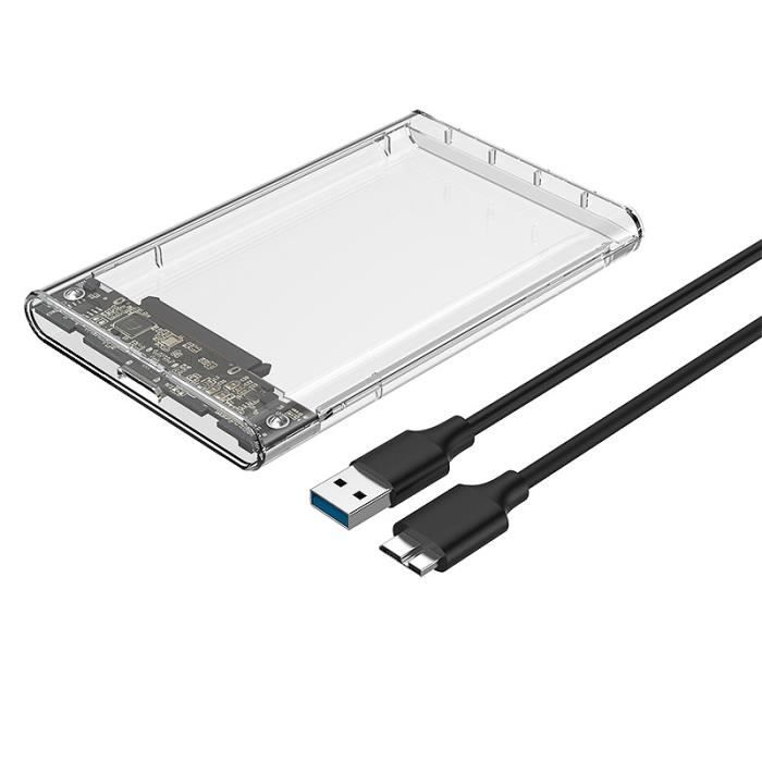 ELUTENG Boîtier Disque Dur 2,5 Pouces USB-C 5 Gbps, Boîtier Disque Dur