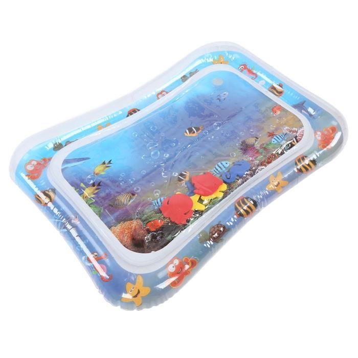 Tapis D’eau Pour Bébé – Rempli D’eau, Jouets Flottants – Sans BPA – Pour Temps Sur Le Ventre, été – 66x50 Cm