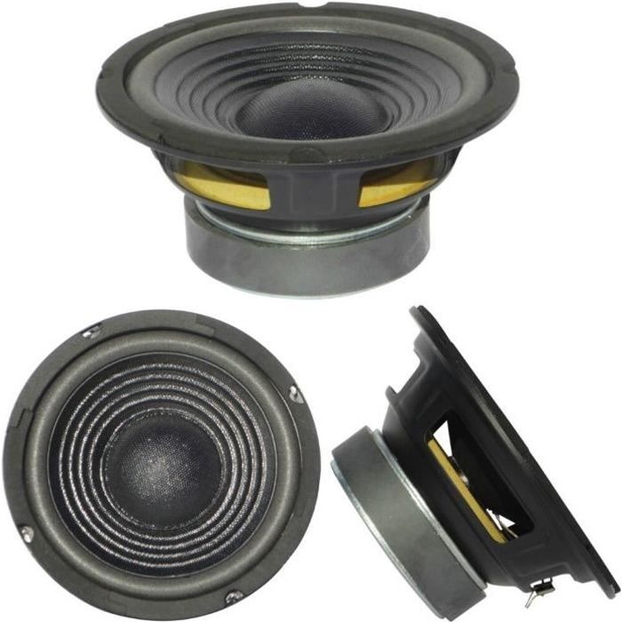 1 MASTER AUDIO CW800/4 4 subwoofer 20 cm 200 mm 8 150 watt rms en 300 watt max dubbele spoel 4 4 ohm voor kofferdeksel, 1 stuk