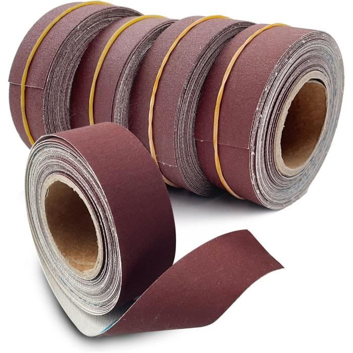 8M Papier Abrasif Papier De Verre Variable Dessinable En Tissu Roll Pour  L'Industrie (Color : 150, Size : 8M)[H552] - Cdiscount Bricolage