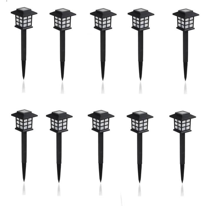 Lampe Solaire Murale Extérieure,Lampes Solaires Pour Mur Exterieur Ip67 Etanche 2 Pack Lampes Solaires Pour Cloture Exterieure 3 Ampoules Eclairage Cloture Solaire Mural Pour Veranda Garage Cloture