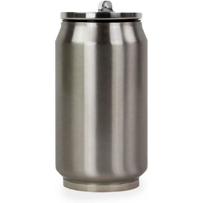 MaxMiuly Cafetière à piston isotherme à double paroi en acier inoxydable - 4 tasses - Noir - 600 ml