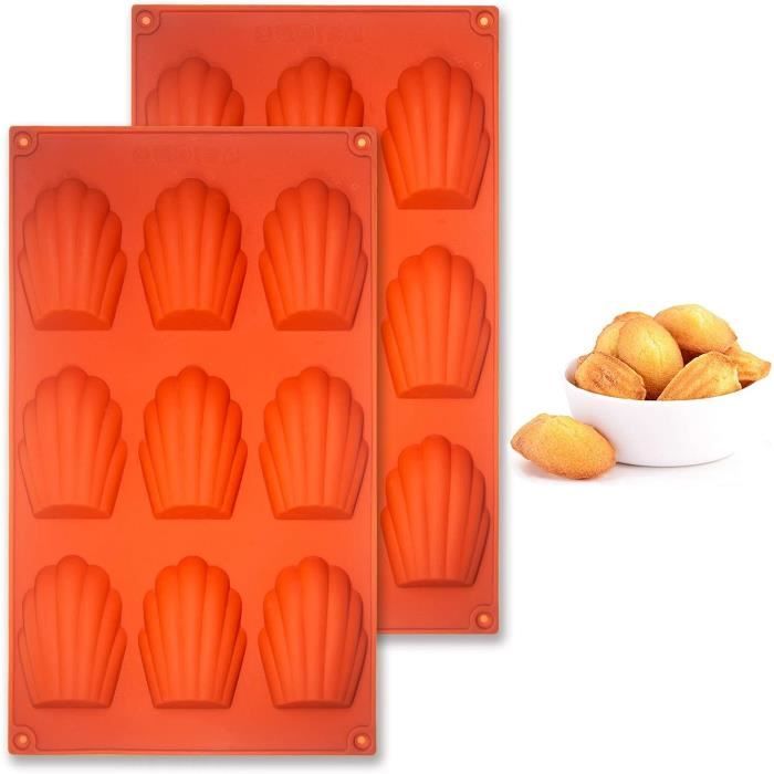 Silikomart Plaque à madeleines Silicone 9 moules : : Cuisine et  Maison