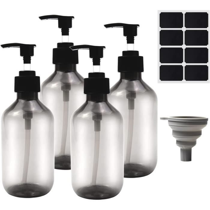 Pichet Distributeur 3L Avec Pompe - Bidon Réutilisable Pour Gel, Shampoing, Savon, Nettoyant Ménage - Blanc Pratique Et Économe