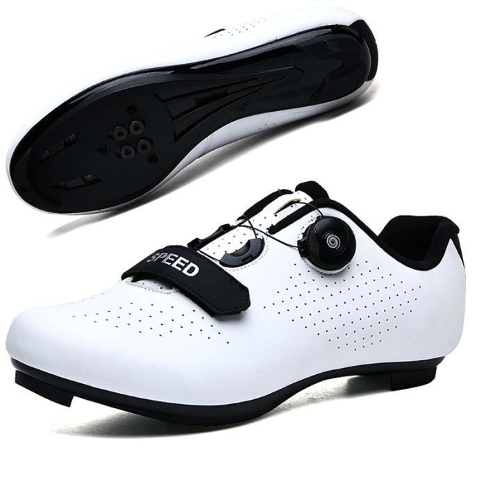 Chaussures Cyclisme Homme Autobloquantes – Compatibles SPD, Route/VTT – Multi-pointures