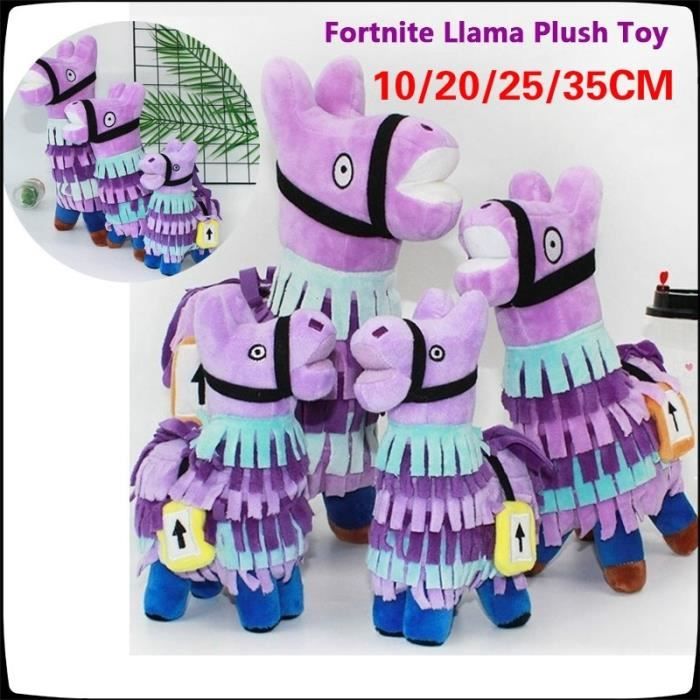 peluche lama arc en ciel