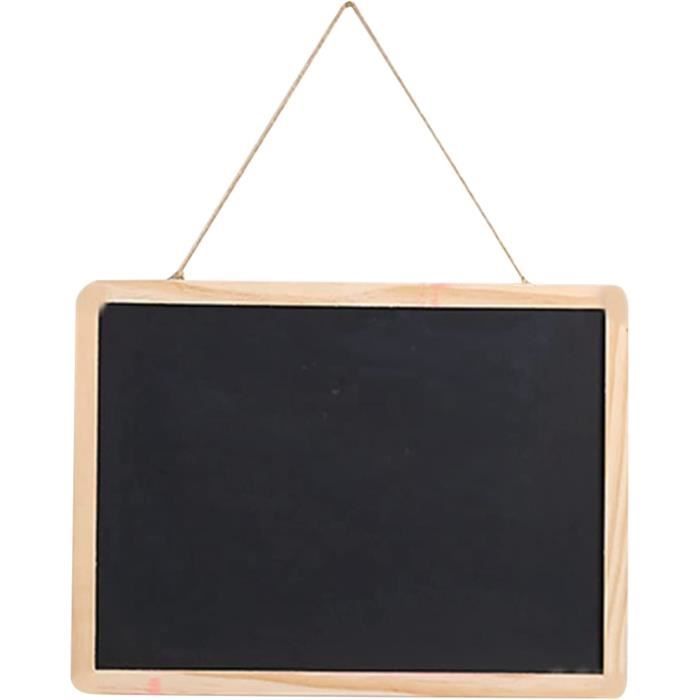 10 Pièce Mini Tableau Noir Double Face, Tableaux Noirs à Suspendre