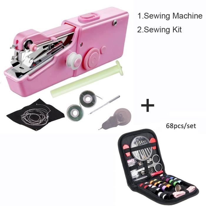 Mini Machine à Coudre Portable Sans Fil - Pratique Pour Les Réparations Rapides