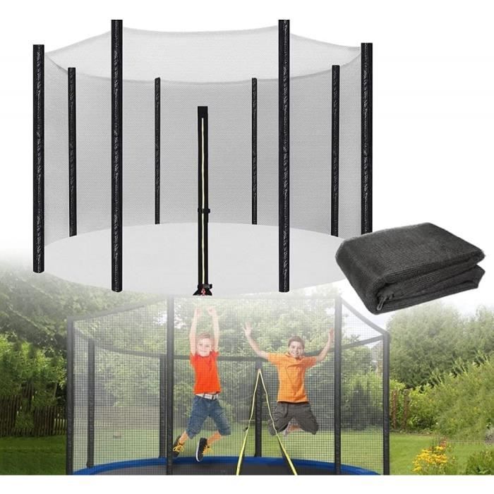 Zoyemone Trampoline 12FT Replacement Safety Enclousure Net For 8