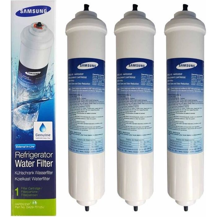 EXP réfrigérateur filtre à eau externe Véritable Samsung Aqua-Pure DA29-10105J HAFEX 