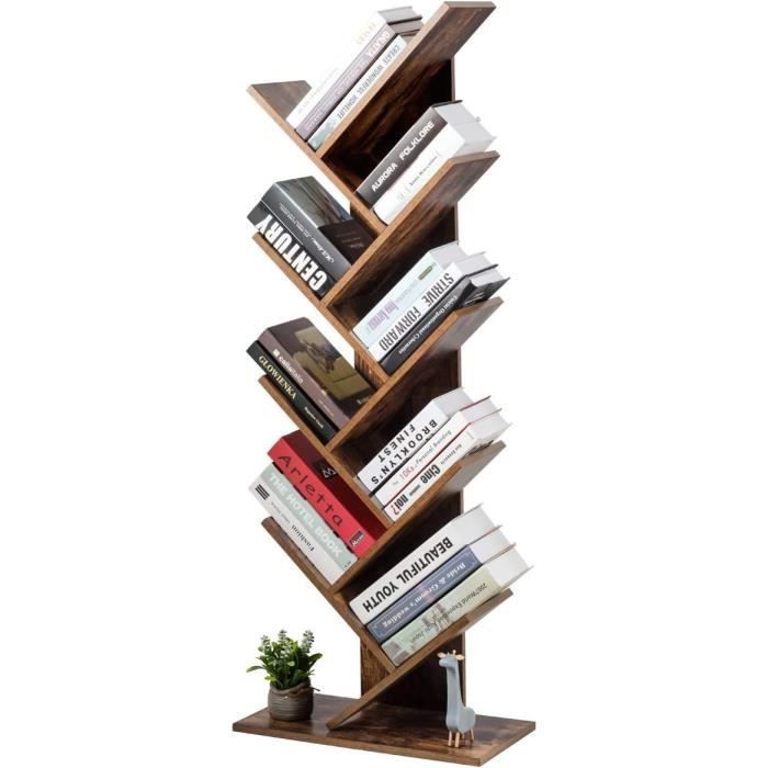 Bibliothèque à poser en forme d'arbre