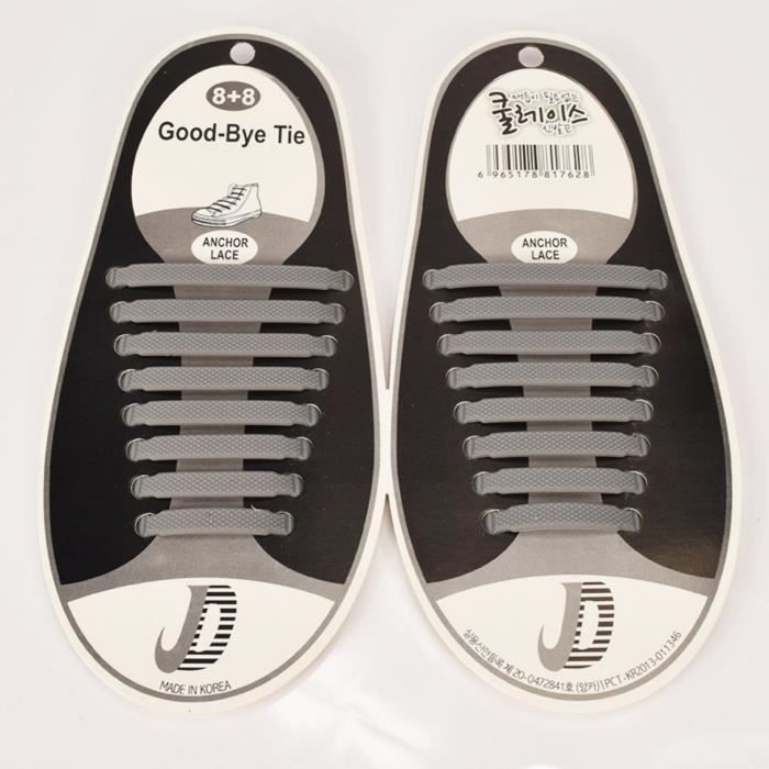 Lacets élastiques En Silicone -Lacets En Silicone - Kit De Lacets Sans - Foto 4