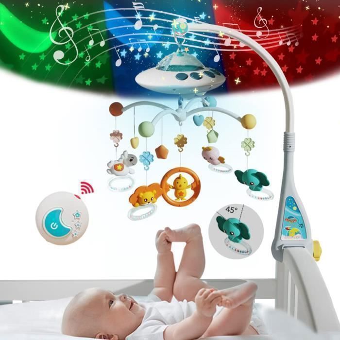 Jouet Rampant éléphant Musical - Lumières, 18 Chansons, Pour Bébés 6 Mois+, Développement Sensoriel
