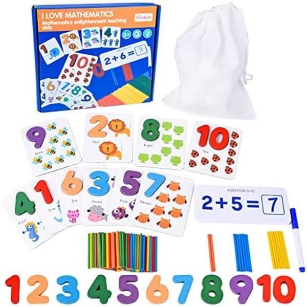 1, 2, 3 - jeu d'apprentissage - jouet enfant apprendre à compter -  Ravensburger