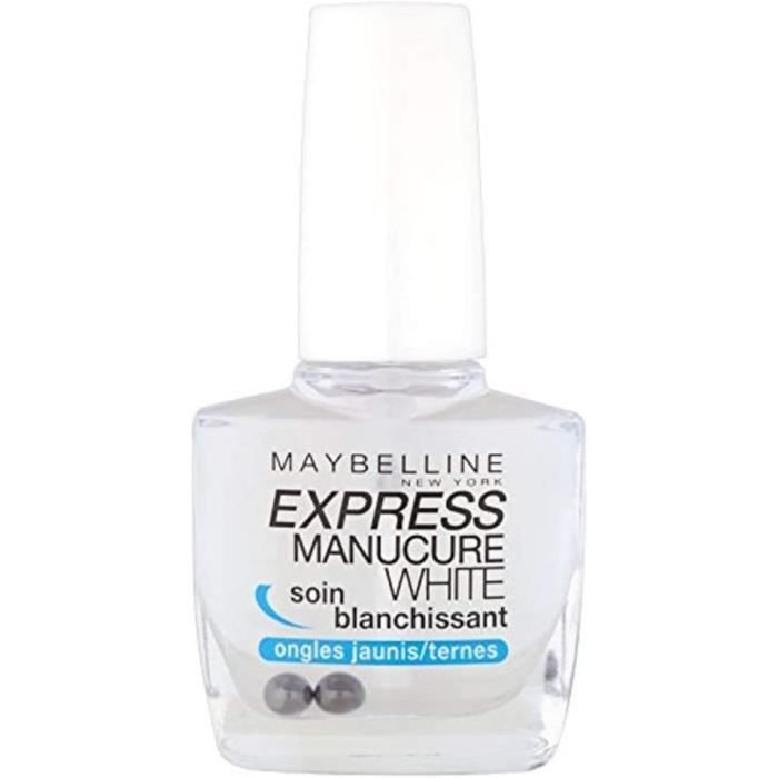 Express manucure white - soin blanchissant pour ongles jaunes - Cdiscount  Electroménager