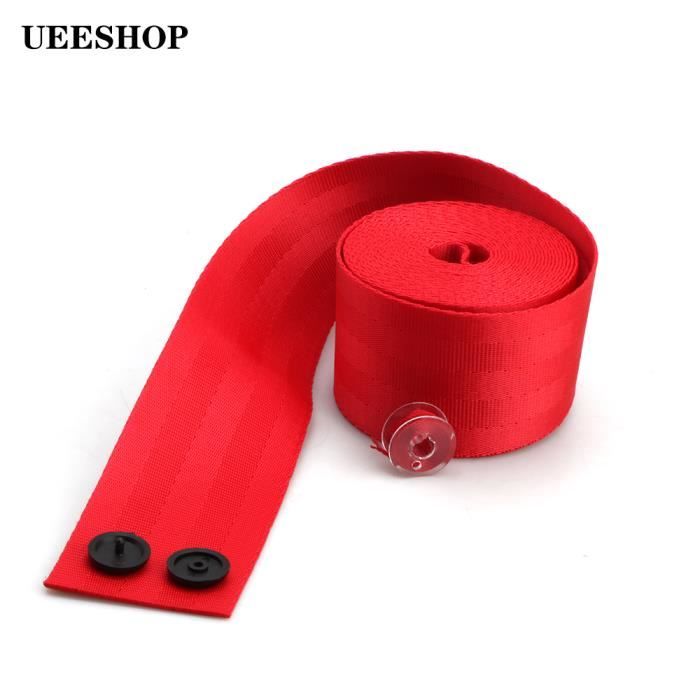 Coussinets De Ceinture De Sécurité Brodés Ford GT 350 - 2 Pièces, Noir Et Rouge, Neufs