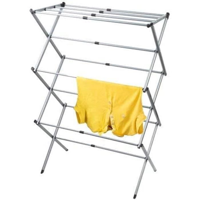 Lot De 2 Perches Télescopiques Pour Corde à Linge Garden Mile - 1.2 à 2.2 M - Aluminium Résistant Intempéries